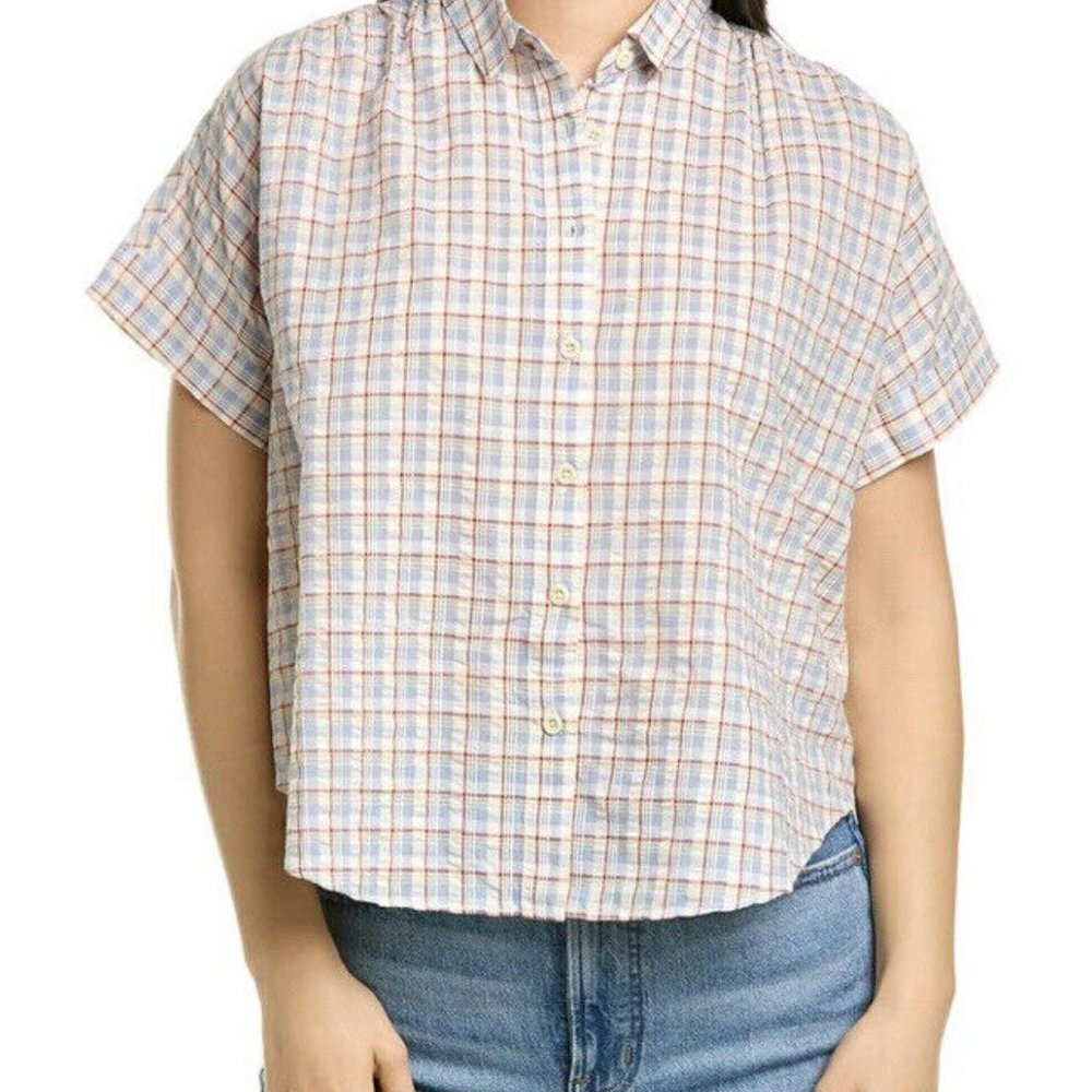 Madewell Multicolor Plaid Button Down Shirt
